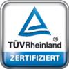 TÜV Rheinland zertifiziert